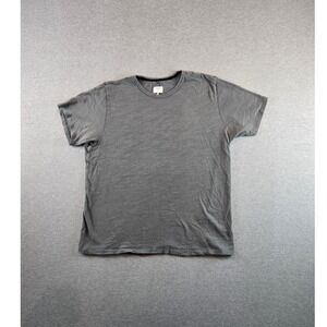 Rag & Bone Standard Issue T Shirt Mens XL Gray Single Stitch Knit Crew Casual